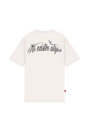 CAMISETA OVERSIZE CHANGES MARFIL NEA